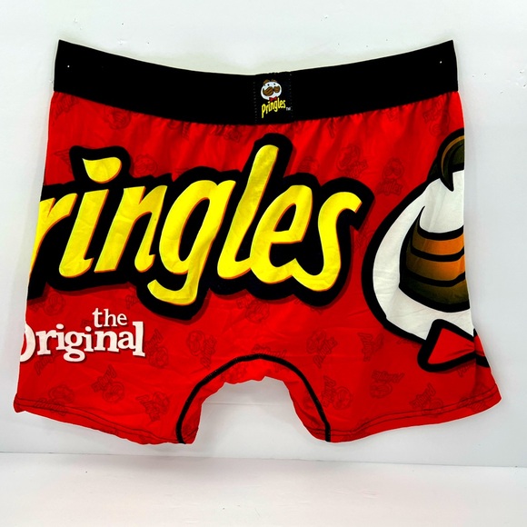 SWAG, PRINGLES BY KELLOG’S MEN’S BOXER BRIEFS, 92% MICROPOLYESTER 8% ELSTANE - Picture 2 of 11
